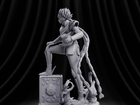 Ikki Phoenix Saint Seiya 3D Print Model