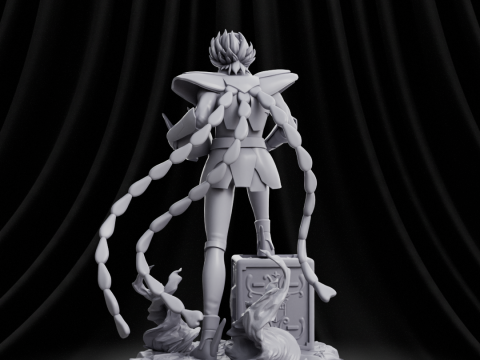 Ikki Phoenix Saint Seiya 3D Print Model
