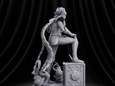 Ikki Phoenix Saint Seiya 3D Print Model