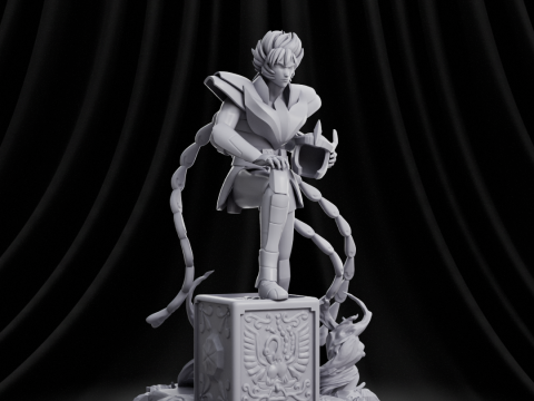 Ikki Phoenix Saint Seiya 3D Print Model