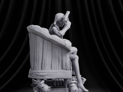 Jinx Arcane Custom 3D Print Model