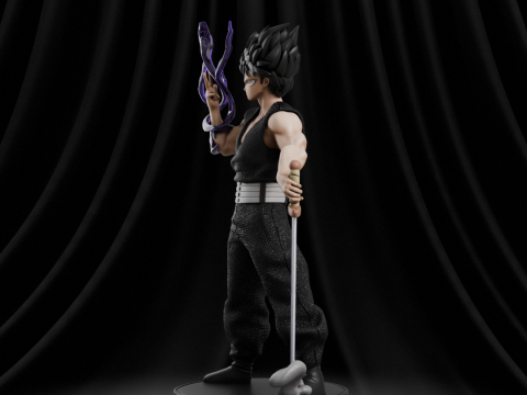 Hiei - Yu Yu Hakusho Model Cetak 3D