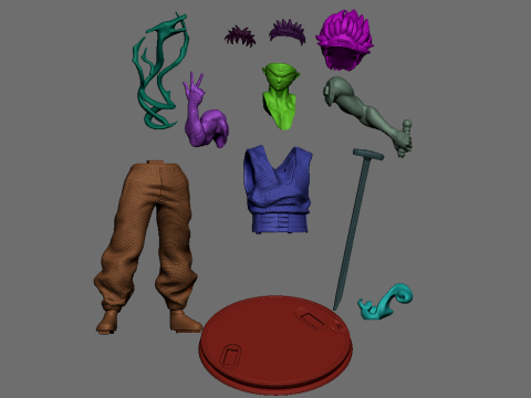 Hiei - Yu Yu Hakusho Model Cetak 3D