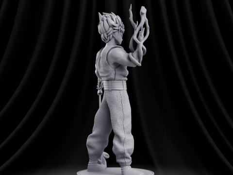 Hiei - Yu Yu Hakusho Model Cetak 3D