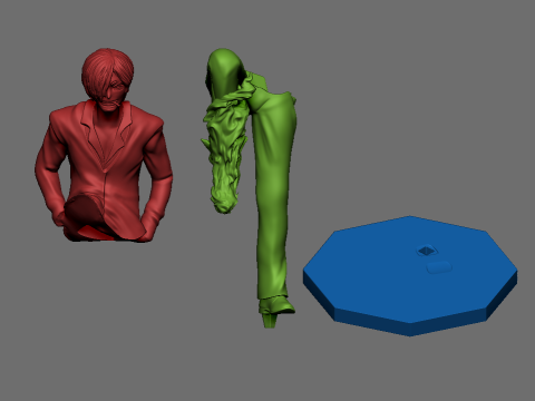 Sanji - One Piece Model do druku 3D