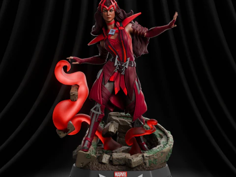 Scarlet Witch - Marvel Rivals 3D Print Model