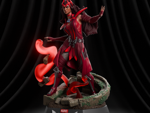 Scarlet Witch - Marvel Rivals 3D Print Model