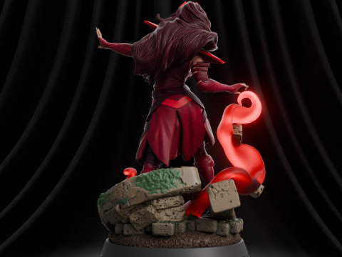 Scarlet Witch - Marvel Rivals 3D Print Model