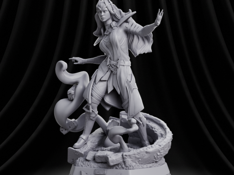 Scarlet Witch - Marvel Rivals 3D Print Model