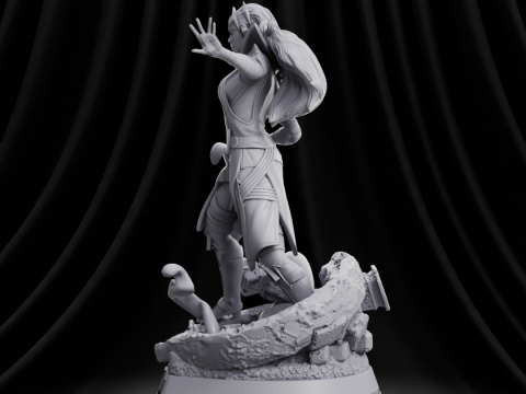 Scarlet Witch - Marvel Rivals 3D Print Model