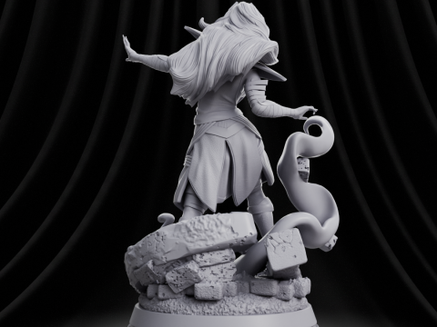 Scarlet Witch - Marvel Rivals 3D Print Model