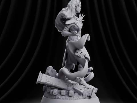 Scarlet Witch - Marvel Rivals 3D Print Model