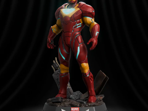 Iron Man - Marvel Rivals 3D Print Model