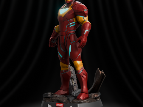 Iron Man - Marvel Rivals 3D-printmodel
