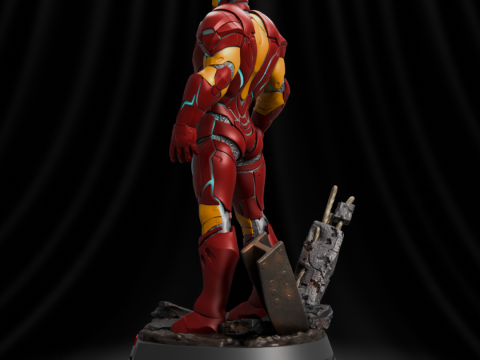 Iron Man - Marvel Rivals 3D-printmodel