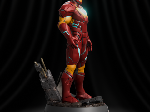 Iron Man - Marvel Rivals 3D-printmodel