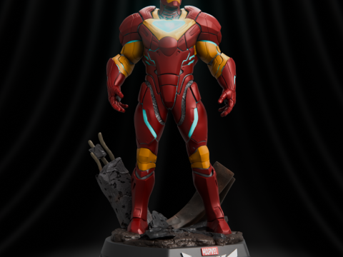 Iron Man - Marvel Rivals 3D-printmodel