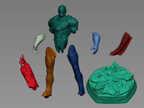 Iron Man - Marvel Rivals 3D-printmodel