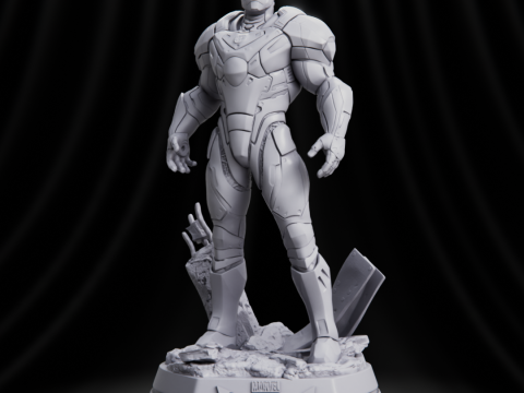 Iron Man - Marvel Rivals 3D-printmodel