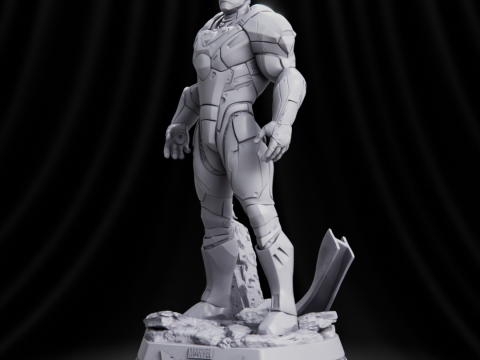 Iron Man - Marvel Rivals 3D-printmodel