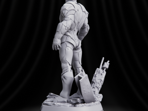 Iron Man - Marvel Rivals 3D-printmodel