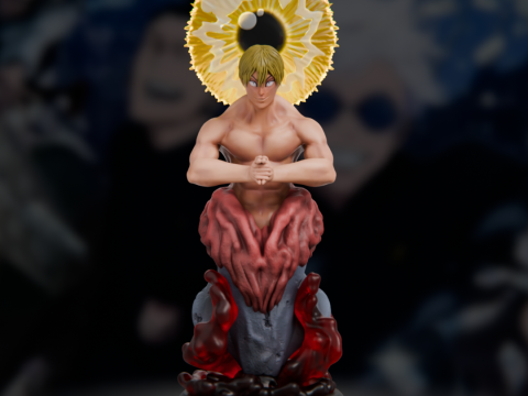 Naoya Zenin - Domain Expansion - Jujutsu Kaisen 3D Print Model