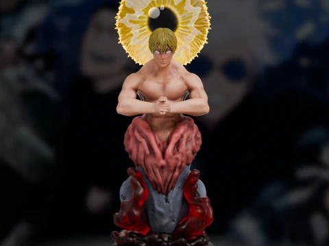 Naoya Zenin - Espansione del dominio - Jujutsu Kaisen Modello di stampa 3D