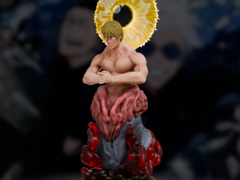 Naoya Zenin - Domain Expansion - Jujutsu Kaisen Modello di stampa 3D