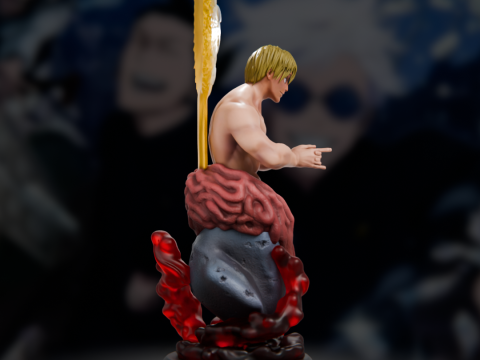 Naoya Zenin - Domain Expansion - Jujutsu Kaisen Modello di stampa 3D