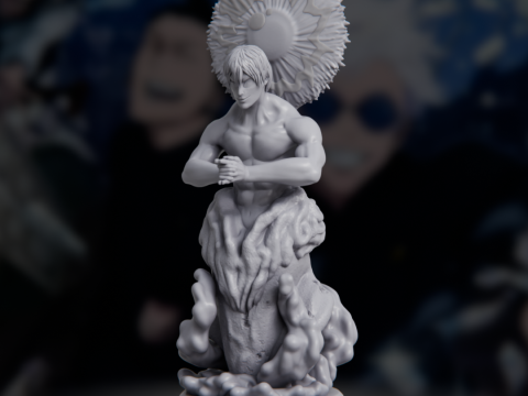 Naoya Zenin - Domain Expansion - Jujutsu Kaisen Modello di stampa 3D