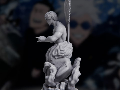 Naoya Zenin - Domain Expansion - Jujutsu Kaisen Modello di stampa 3D