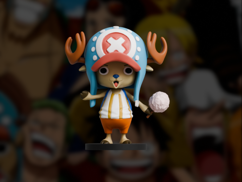 One Piece Miniature Pack 3D Принт Модель
