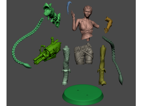 Jinx Classic - League of Legends 3D Принт Модель