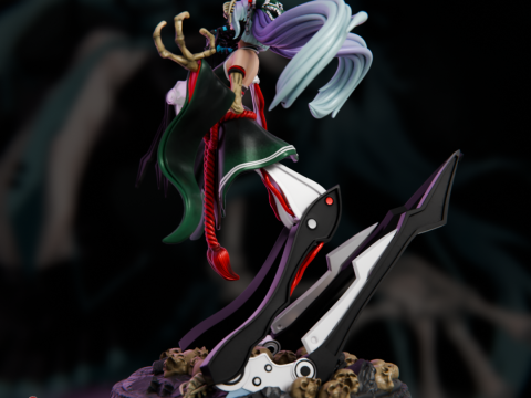 Hatsune Miku - Calne Ca Model Cetak 3D