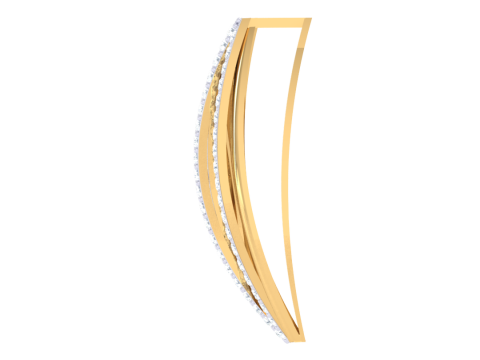 3D Printable Cad jewelry design of Lady diamond Pendant 3D Модель