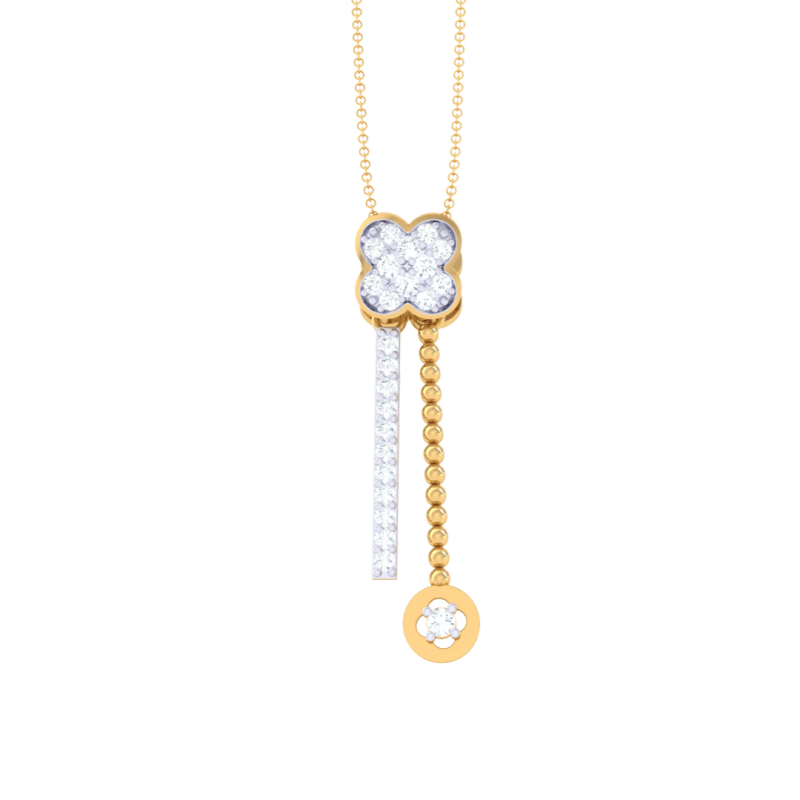 3D Printable Cad jewelry design of Lady diamond Pendant 3D 모델 .c4d .max .obj .3ds .fbx .stl .blend