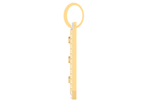 3D Printable Cad jewelry design of Lady diamond Pendant Modelo 3D