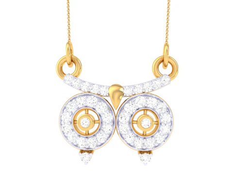 Design de joias Cad imprim&iacute;vel em 3D de pingente de diamante Lady Modelo 3D