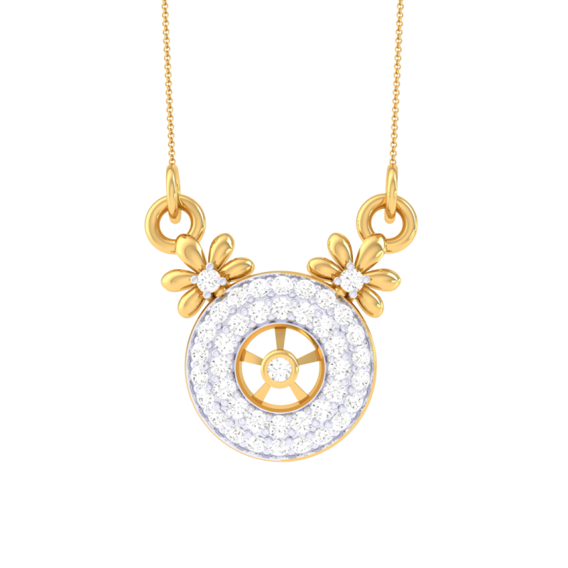 3D Printable Cad jewelry design of Lady diamond Pendant Modelo 3D .c4d .max .obj .3ds .fbx .stl .blend