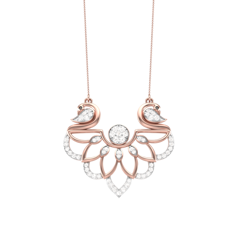 3D Printable Cad jewelry design of Lady diamond Pendant 3Dモデル .c4d .max .obj .3ds .fbx .stl .blend