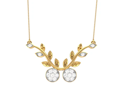 3D Printable Cad jewelry design of Lady diamond Pendant 3D Model