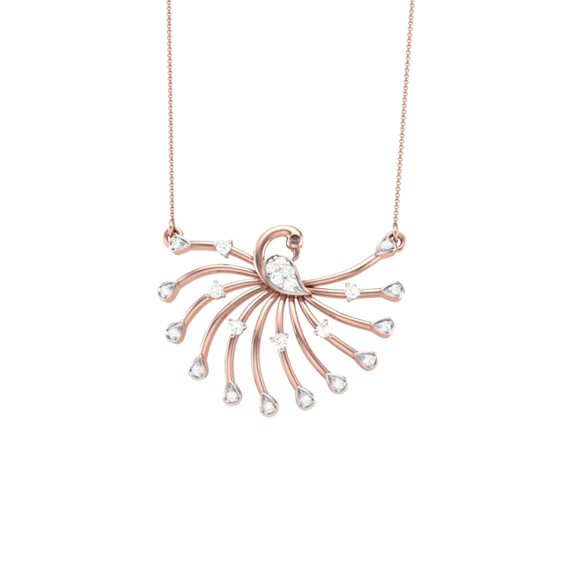 3D Printable Cad jewelry design of Lady diamond Pendant 3D मॉडल .c4d .max .obj .3ds .fbx .stl .blend