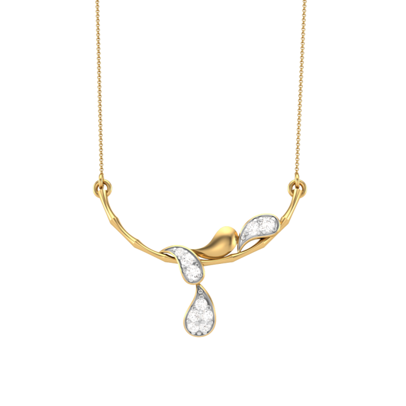 3D Printable Cad jewelry design of Lady diamond Pendant 3D Model .c4d .max .obj .3ds .fbx .stl .blend