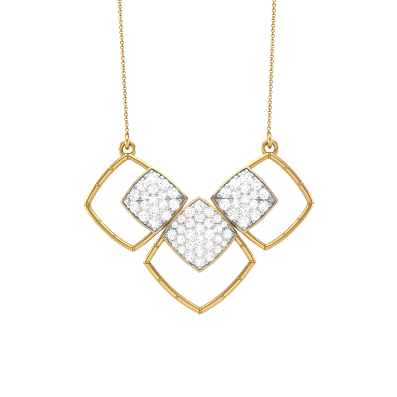 3D Printable Cad jewelry design of Lady diamond Pendant Model 3D .c4d .max .obj .3ds .fbx .stl .blend 