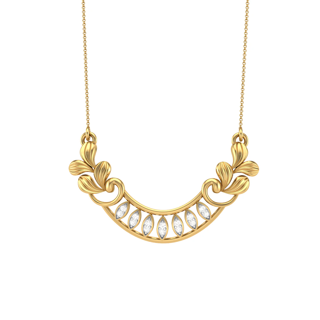 3D Printable Cad jewelry design of Lady diamond Pendant 3D Model .c4d .max .obj .3ds .fbx .stl .blend