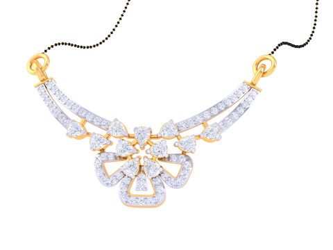 3D Printable Cad jewelry design of Lady diamond Pendant Modello 3D