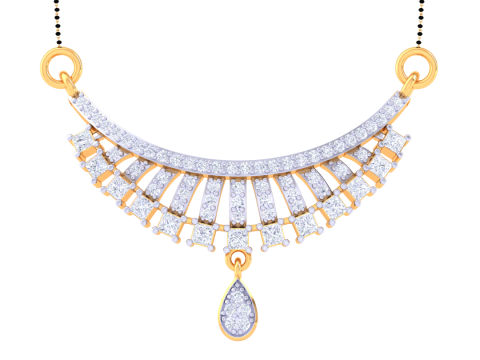3D Printable Cad jewelry design of Lady diamond Pendant 3D Модель