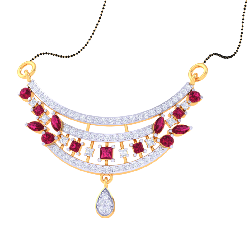 3D Printable Cad jewelry design of Lady diamond Pendant 3D Модель .c4d .max .obj .3ds .fbx .stl .blend