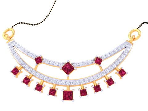 Design de joias Cad imprim&iacute;vel em 3D de pingente de diamante Lady Modelo 3D