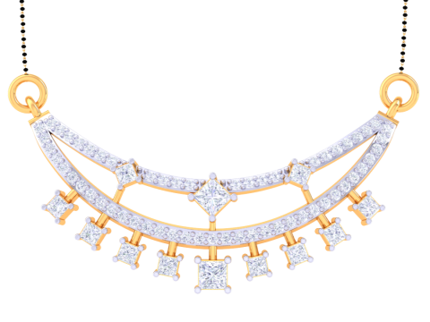 3D Printable Cad jewelry design of Lady diamond Pendant 3D Модель